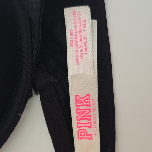 3 PINK Victoria's Secret Wear Everywhere Bras 38D NWOT - Picture 4 of 7